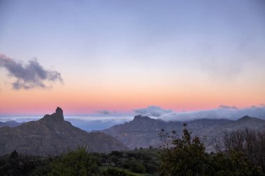 Gece Granan Canaria 'da roque nublo