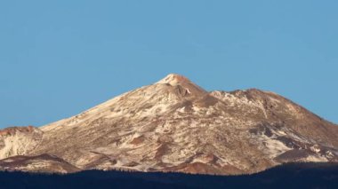 Tenerife kanarya adalarında el teide