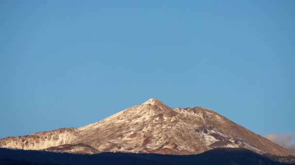 El teide på tenerife kanariska öar — Stockvideo