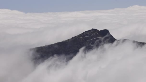 El roque de los muchachos, la palma — Stock videók