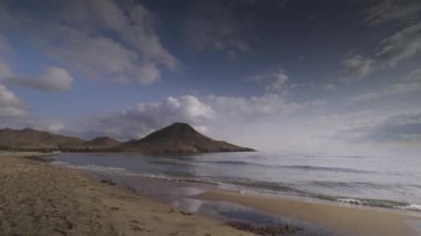 Cabo de gata landscape in spain