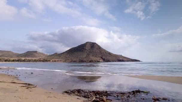 Cabo de gata landscape in spain — Stock Video