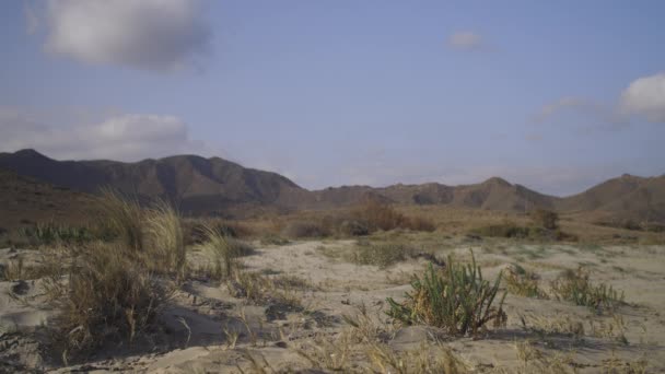 Krajina Cabo de gata ve Španělsku — Stock video