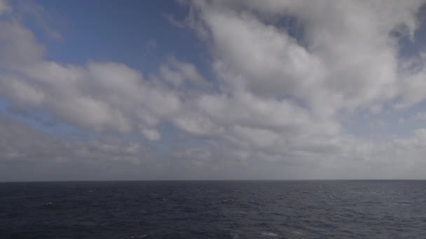 The sea from a moving boat — Video