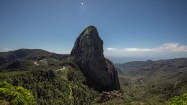 Güzel gökyüzü ile roque agando la gormera zamanı