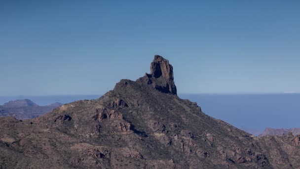 Timelapse Roque Nublo Gran Canaria — Wideo stockowe