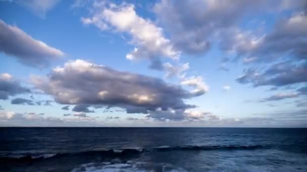 Timelapse Une Belle Plage Galets Gran Canaria — Video