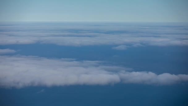 Timelapse Sopra Nuvole Teide Vulcano Tenerife Isole Canarie Punto Più — Video Stock