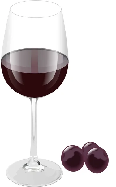 WINE GLASS — Stock Vector