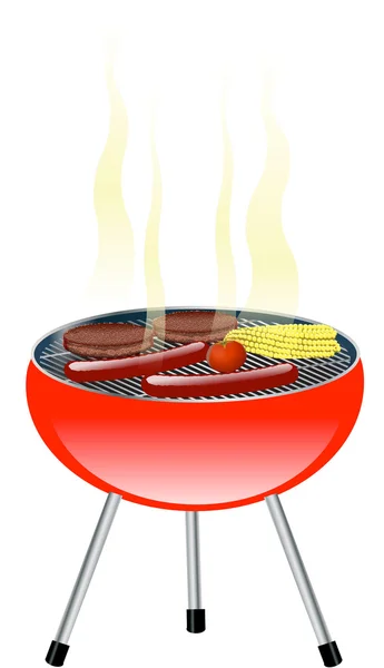 Barbacoa — Vector de stock