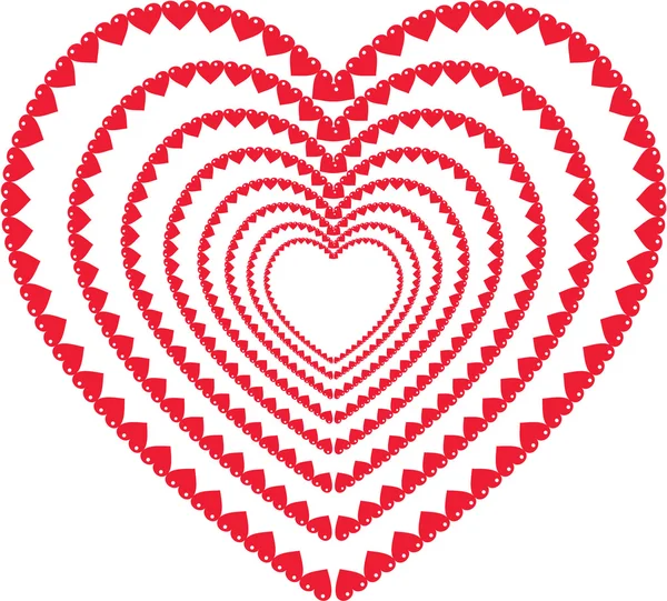 Symbole cardiaque — Image vectorielle
