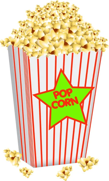 Popcorn — Vettoriale Stock