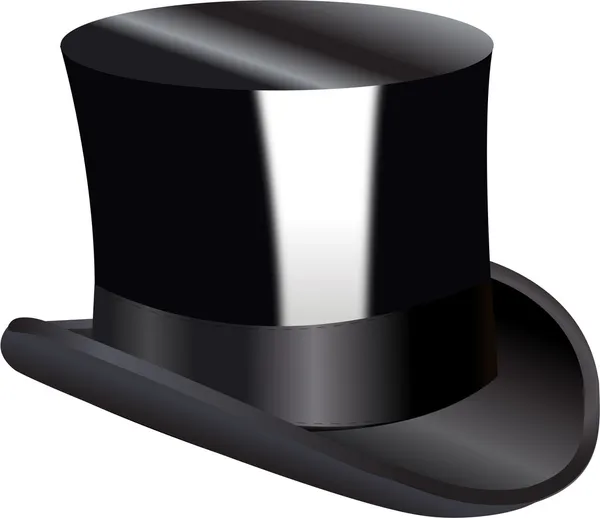 Sombrero superior — Vector de stock