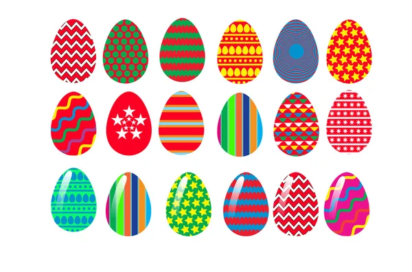 Easter eggs — Stock Vector