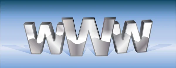 World wide web — Vetor de Stock