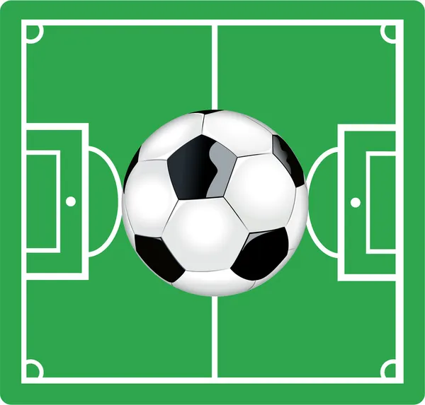 Fútbol — Vector de stock