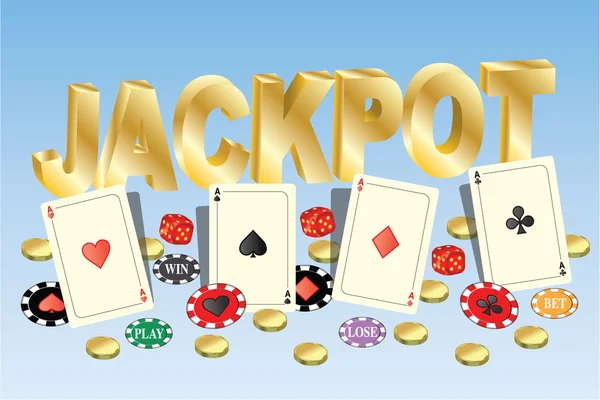 Jackpot — Wektor stockowy