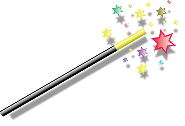 MAGIC WAND — Stock Vector