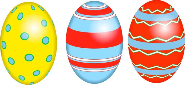 EASTER EGGS — Stock Vector