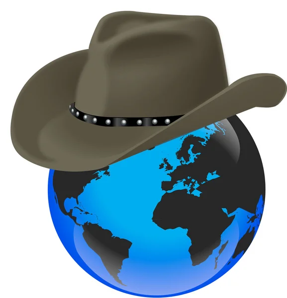 World stetson — Stock Vector