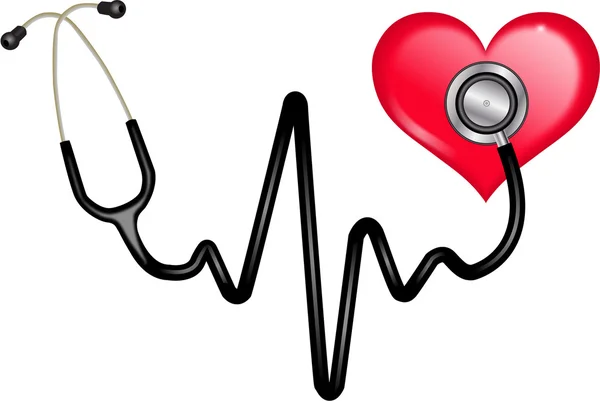 Καρδιακός ρυθμός — Διανυσματικό Αρχείο