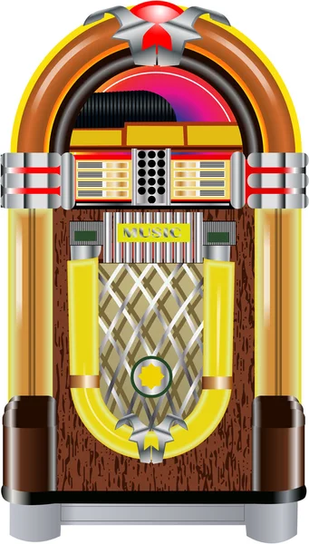 Jukebox — Vector de stock