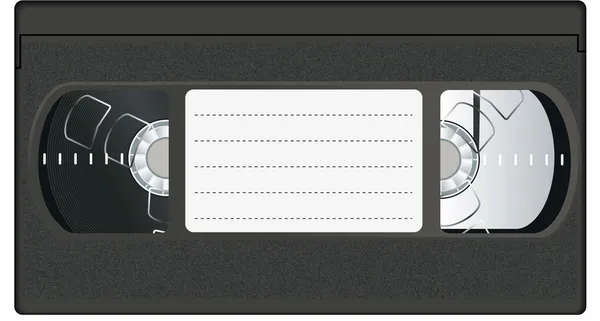 Cassette vidéo — Image vectorielle