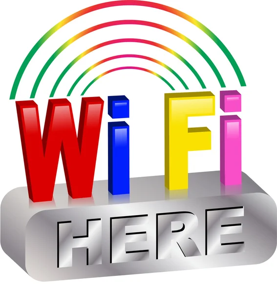 Internet Wi-Fi — Stockvector