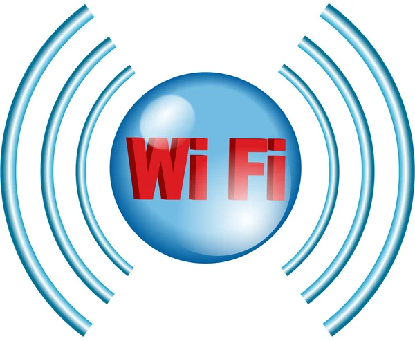 Internet Wi Fi — Archivo Imágenes Vectoriales