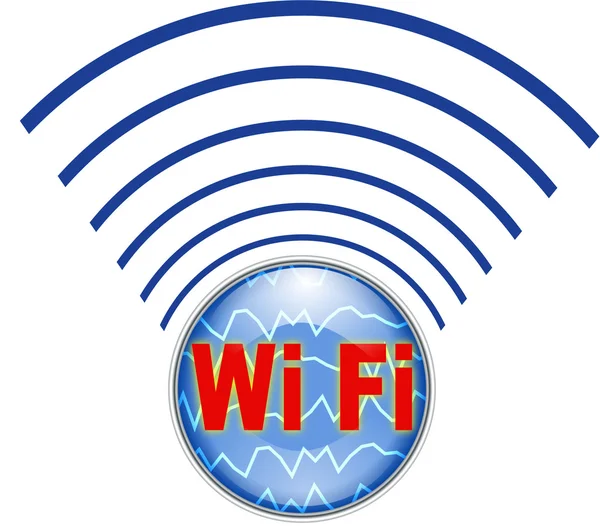 Hot spot WiFi — Archivo Imágenes Vectoriales