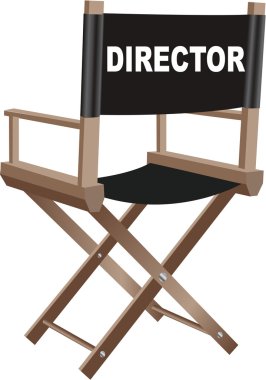 DIRECTORS CHAIR clipart