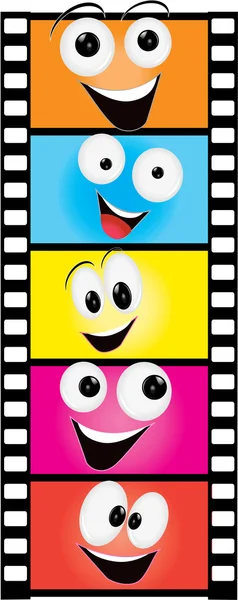 CARTOON FILM — Stock Vector