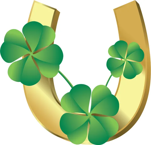 Lucky clover — Stock Vector