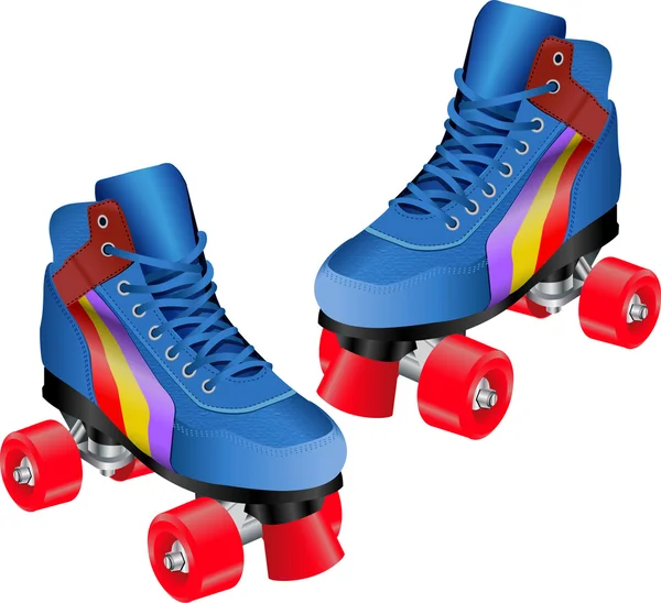 Patinação em patins — Vetor de Stock