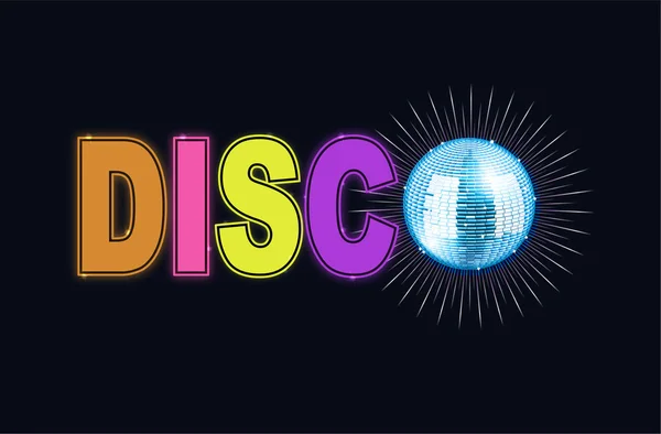 DISCO SIGN — Stock Vector