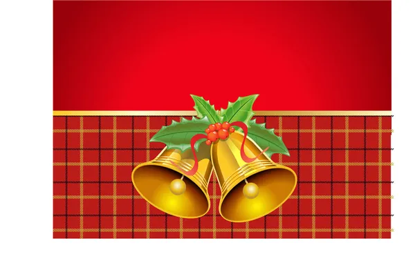 Cloches de Noël — Image vectorielle