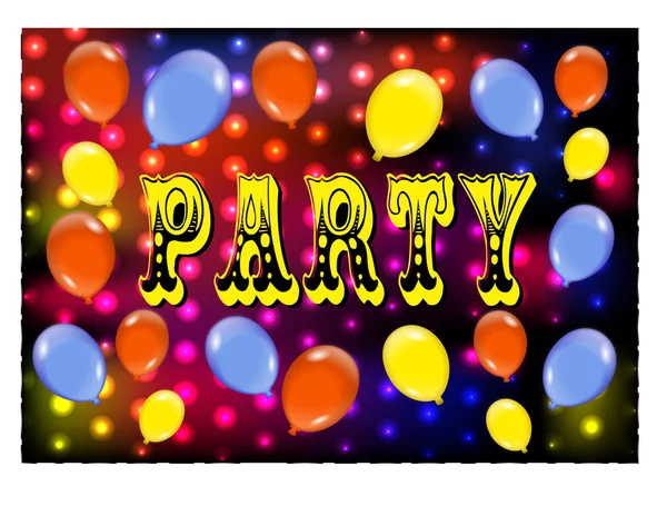 Party background — Stock Vector