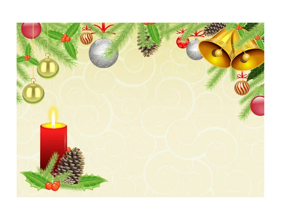 Kerst achtergrond — Stockvector