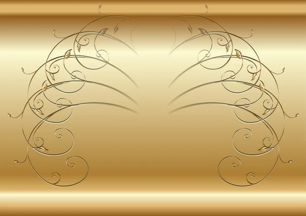 Gouden achtergrond — Stockvector