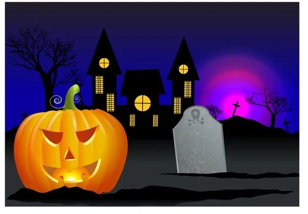 Halloween. — Vector de stock