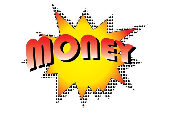 Signe d'argent — Image vectorielle