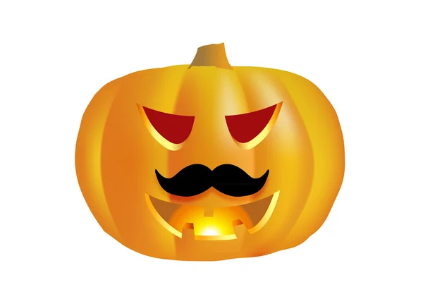 Calabaza de Halloween — Vector de stock