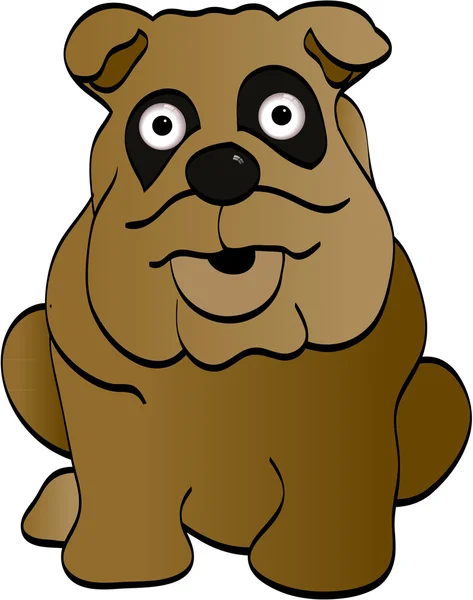 Perro cachorro — Vector de stock