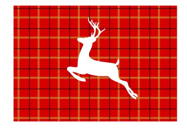tartan üzerinde özel