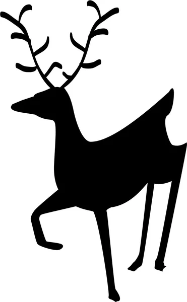 鹿のシンボル — ストックベクタ