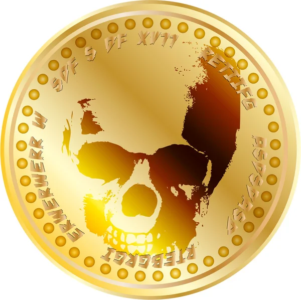 Monety piratów — Wektor stockowy