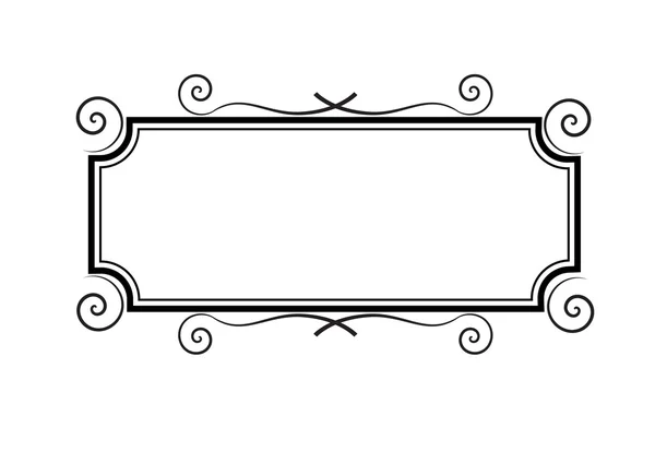 Ornate frame — Stockvector