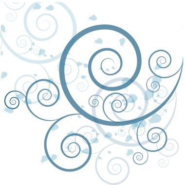 girdap süslü arka plan