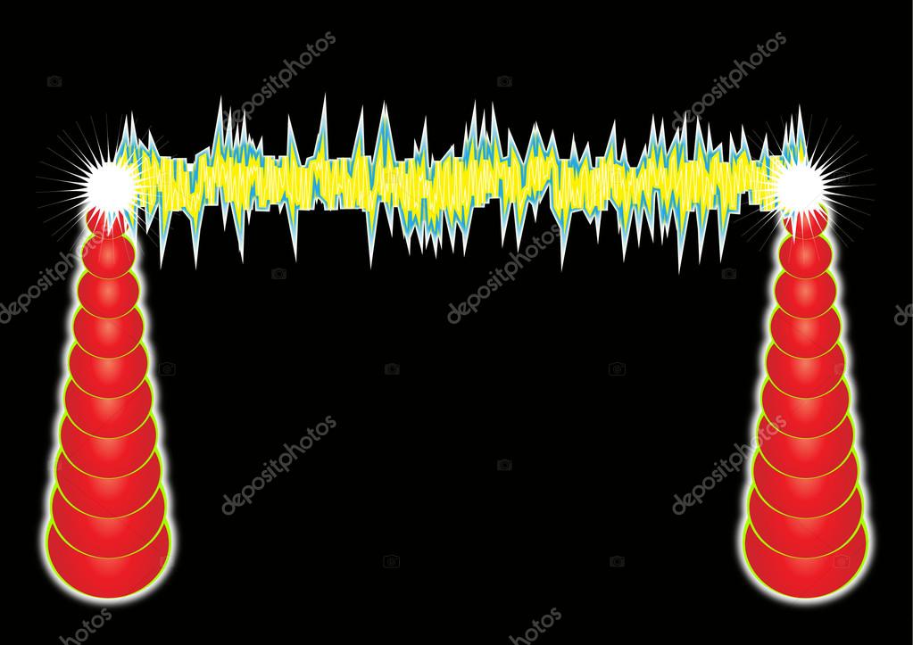 Electric background