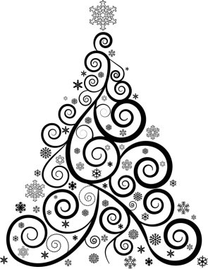 süslü Noel ağacı